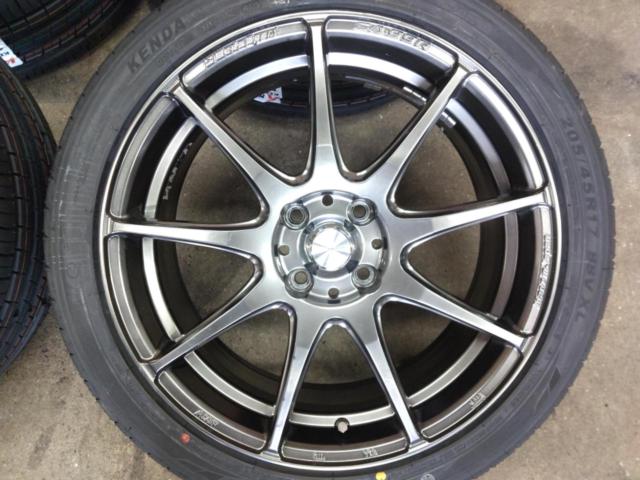 WedsSport with new tires
SA-99R+KENDA
KR 203
Note/Demio/Current Aqua etc.