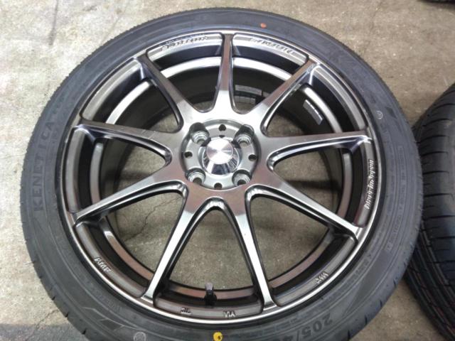 WedsSport with new tires
SA-99R+KENDA
KR 203
Note/Demio/Current Aqua etc.