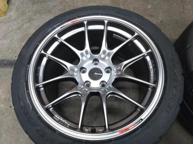 ☆新品ハイグリップタイヤ付き!!!☆ENKEI Racing GTC02+SHIBATIRE R31 