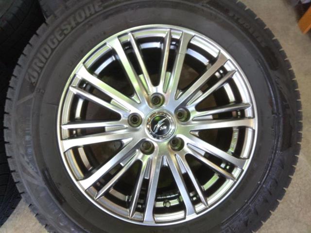 weds
FANG + BRIDGESTONE
BLIZZAK
VRX3