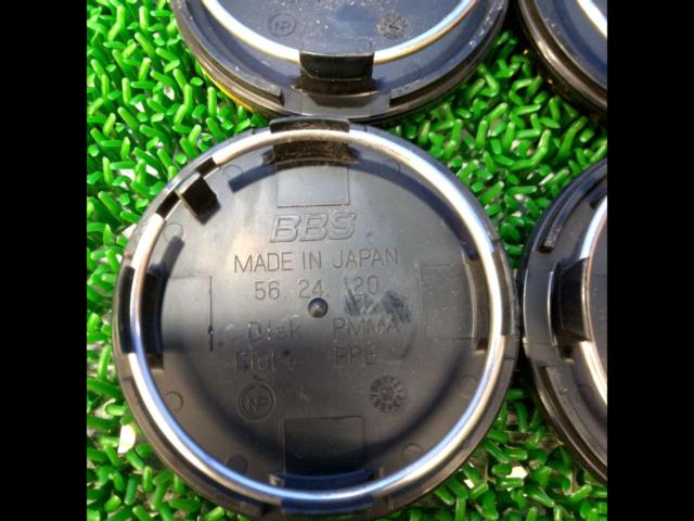 Displayed in the showcase: Black x Gold BBS
Center cap