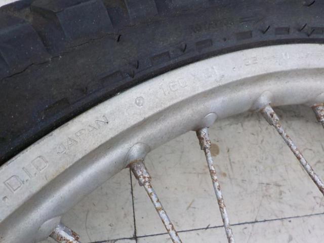 ARAYA/DIO (Daido) off-road vehicle with some issues.
The wheelset is in poor condition.
Wakeari goods]