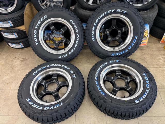 【未使用タイヤ付き!!】Algernon DOALL CST ZERO1HYPER S + TOYO OPEN COUNTRY R/T