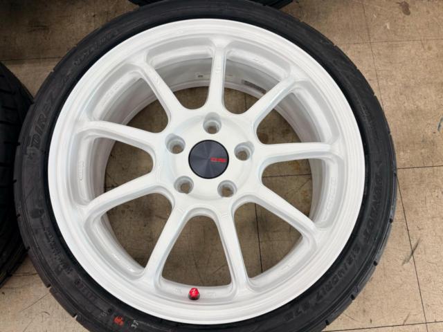 【未使用タイヤ付き】ENKEI PerformanceLine PF09 + DUNLOP DIREZZA DZ102