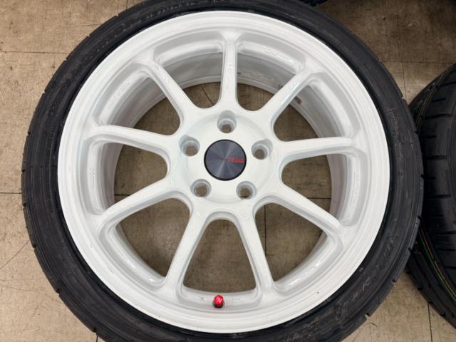 【未使用タイヤ付き】ENKEI PerformanceLine PF09 + DUNLOP DIREZZA DZ102