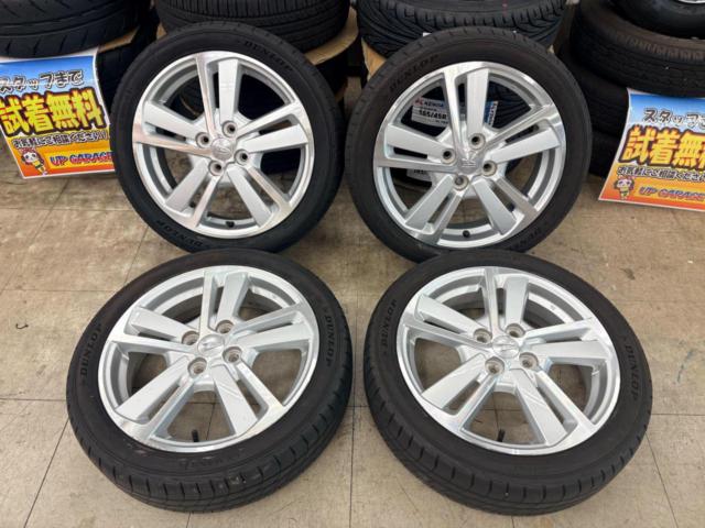 DAIHATSU LA400K/コペン 純正ホイール + DUNLOP LEMANS V+