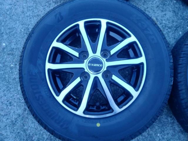 e:vance スポークホイール  + BRIDGESTONE(ブリヂストン) K370 ★新品タイヤ付き!★