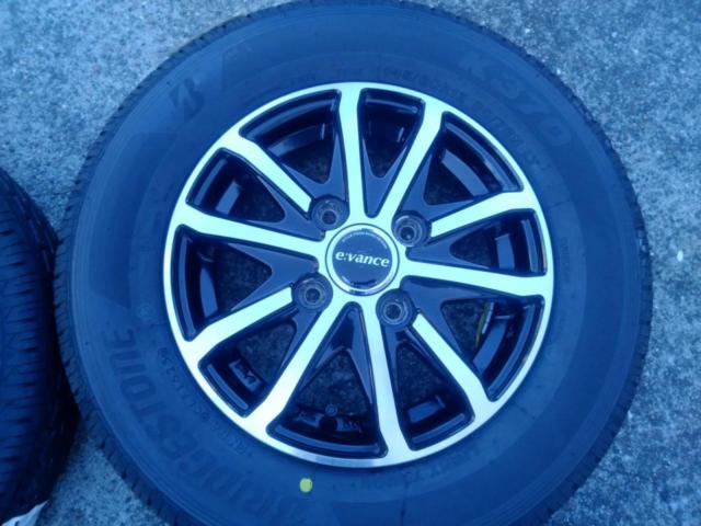 e:vance スポークホイール  + BRIDGESTONE(ブリヂストン) K370 ★新品タイヤ付き!★