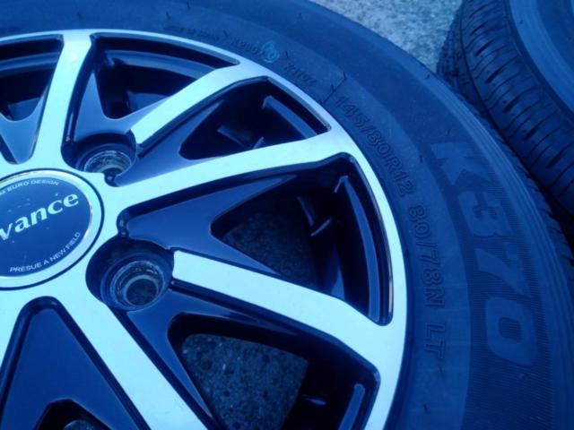 e:vance スポークホイール  + BRIDGESTONE(ブリヂストン) K370 ★新品タイヤ付き!★
