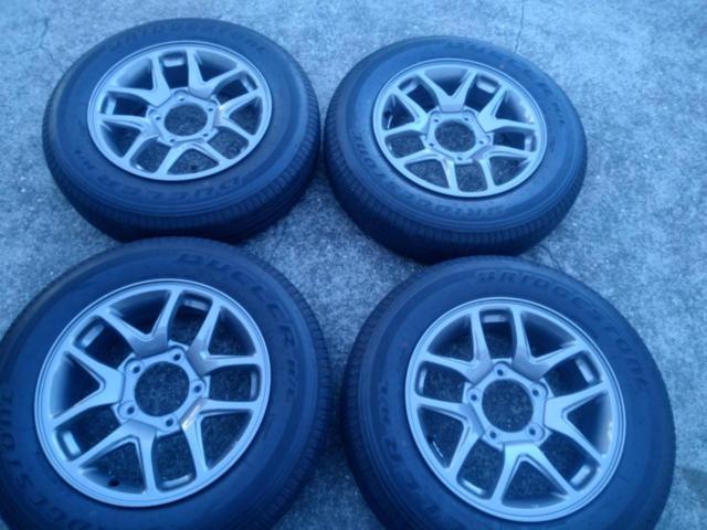 SUZUKI  ジムニー/JB64W純正ホイール  + BRIDGESTONE DUELER H/T