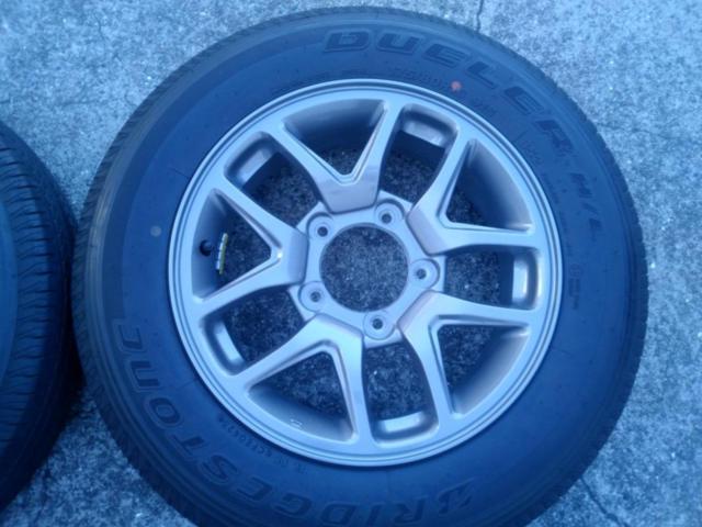 SUZUKI  ジムニー/JB64W純正ホイール  + BRIDGESTONE DUELER H/T