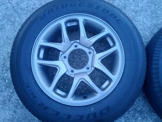SUZUKI  ジムニー/JB64W純正ホイール  + BRIDGESTONE DUELER H/T