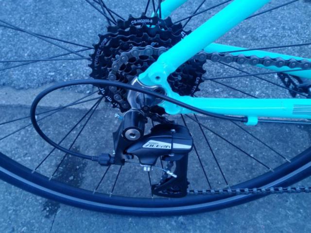 【BIANCHI】Csport1 クロスバイク 外装24段変速 グリーン