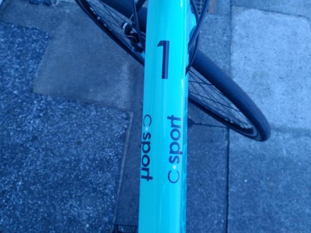 【BIANCHI】Csport1 クロスバイク 外装24段変速 グリーン