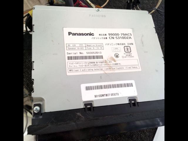 Panasonic
CN-S310D
AV-integrated memory navigation system Suzuki vehicles