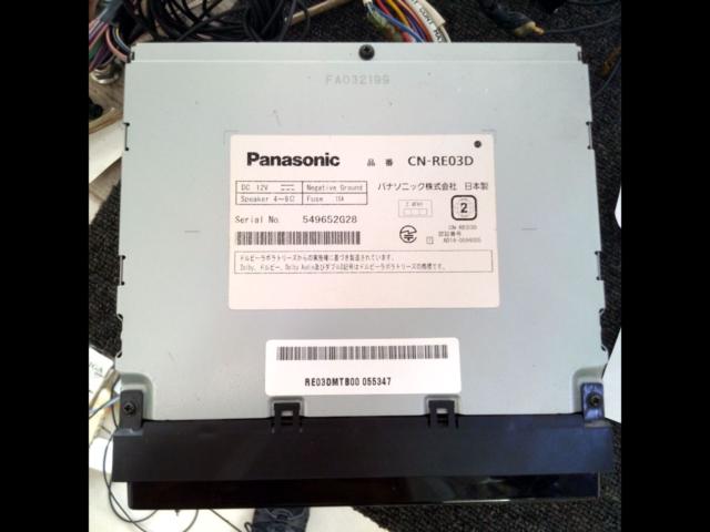 Panasonic
CN-RE03D
AV integrated memory navigation