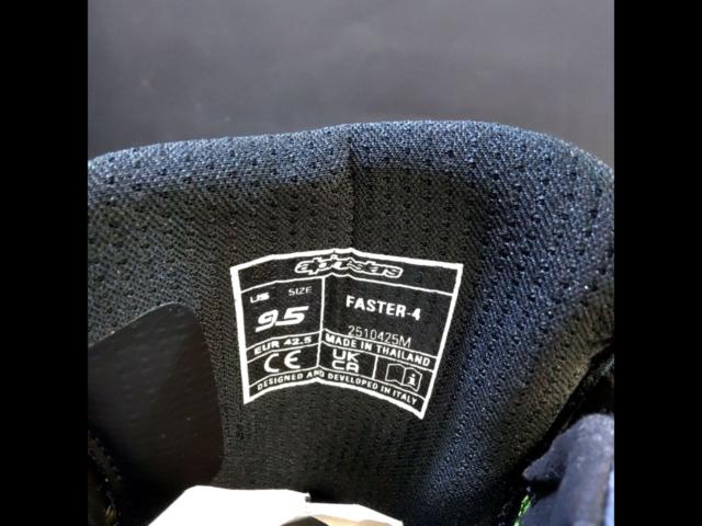 Size: 27cm Alpinestars
FASTER-4
Riding shoes