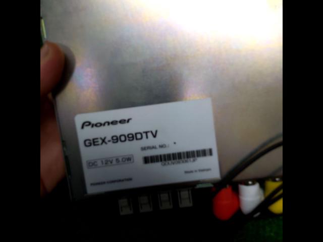 carrozzeria
GEX-909DTV
Terrestrial digital TV tuner