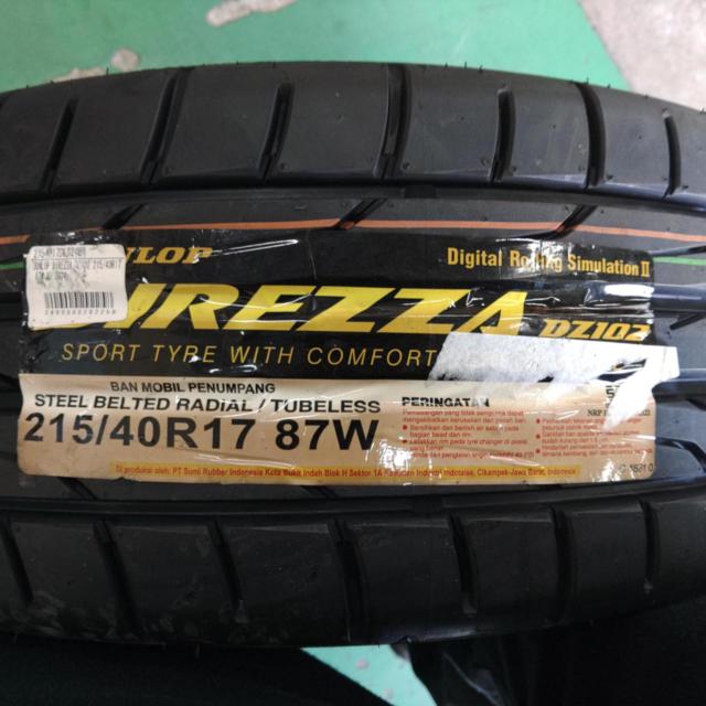 BBS
RE-L2
+
DUNLOP
DIREZZA
DZ102