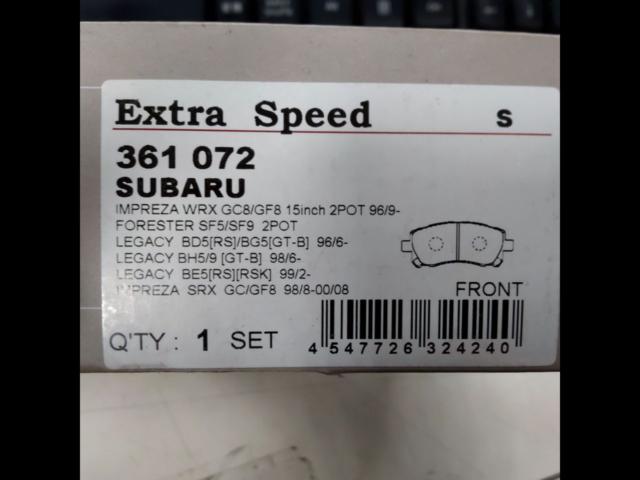 DIXEL
ES
Brake pad
061072