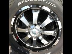 Recommended for the 150 series Prado.
TRISTAR
INTERNATIONAL
MKW
MK-46
+
BFGoodrich
ALL-Terrain
T / A
KO2