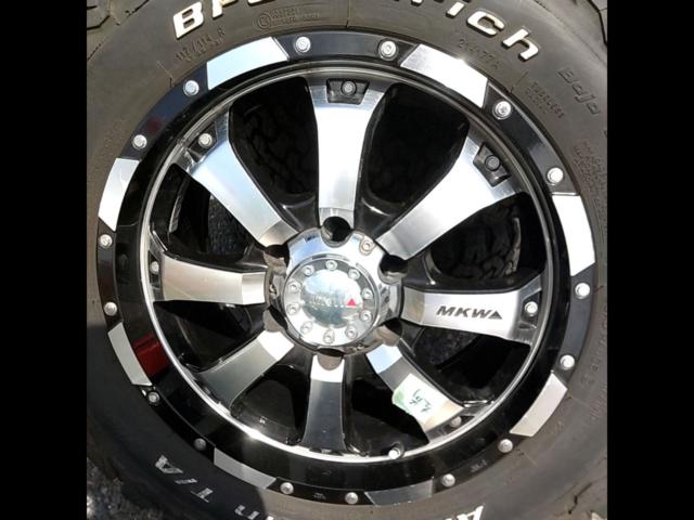 Recommended for the 150 series Prado.
TRISTAR
INTERNATIONAL
MKW
MK-46
+
BFGoodrich
ALL-Terrain
T / A
KO2