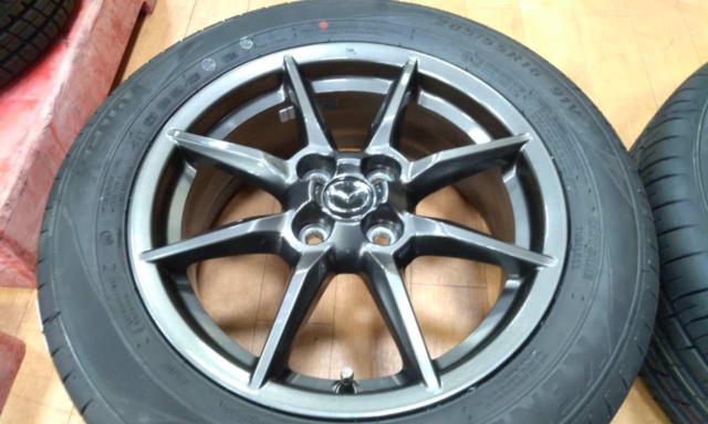 Demio-compatible size!!
Mazda
ND Roadster
Late version
Original wheel
+
KENDA
KR 203