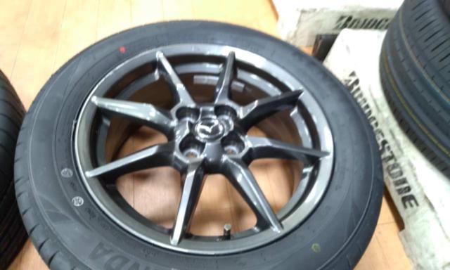Demio-compatible size!!
Mazda
ND Roadster
Late version
Original wheel
+
KENDA
KR 203