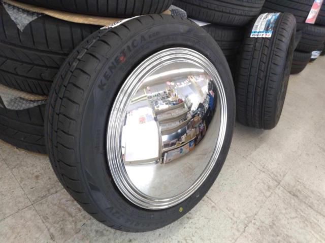 Toyota genuine
FunCargo genuine steel wheels +
KENDA
KR203 for older standard kei cars