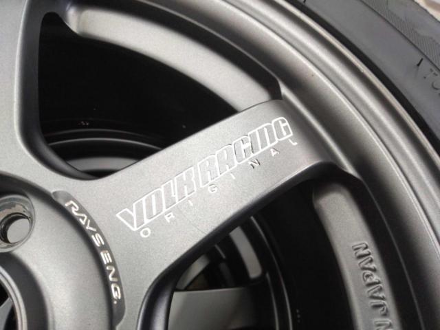 RAYS with unused tires
VOLK
RACING
TE37
SONIC
CLUB
RACER
+
KENDA
KR 20