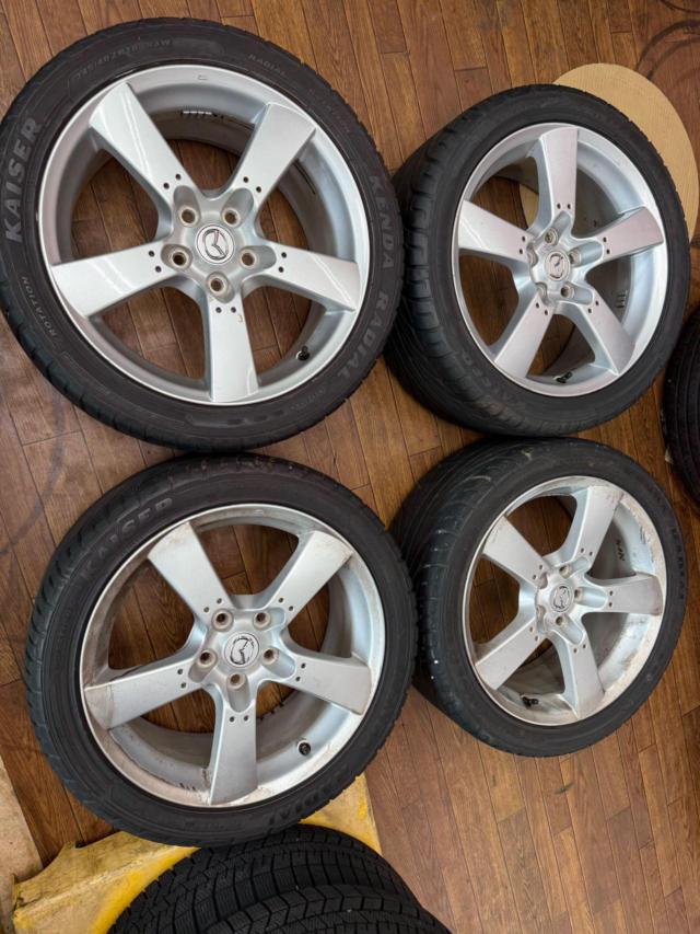 MAZDA RX-8/SE3P 前期純正ホイール+ KENDA KAISER KR20 | 傷や汚れあり 