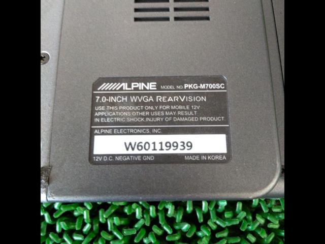 ALPINE
PKG-M700SC
+
Arm for headrest