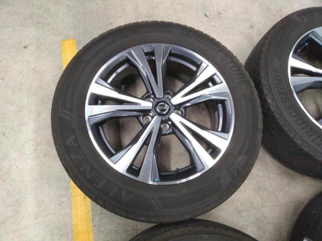 日産 エクストレイル T32 純正アルミホイール+BRIDGESTONE ALENZA 