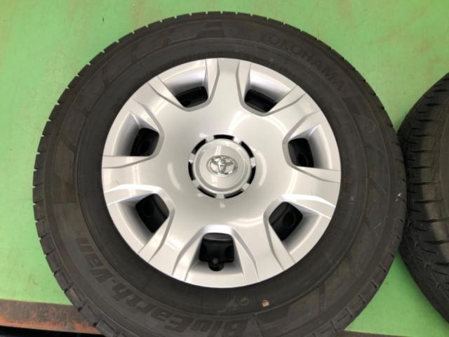 TOYOTA
Hiace 200
Genuine steel wheel
+
YOKOHAMA
BluEarth
RY55