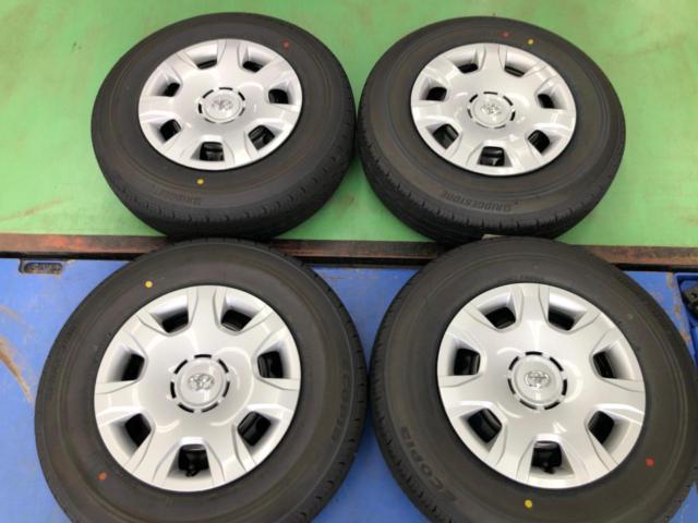 TOYOTA
Hiace 200
Genuine steel wheel
+
BRIDGESTONE
ECOPIa
RD613