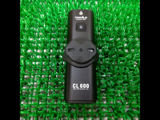 TOWILD CL600 充電式フロントライト ブラック ※マウント欠品