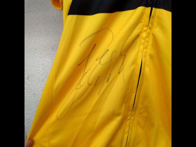 【サイズL】 LE COQ SPORTIF 半袖サイクルジャージ イエロー