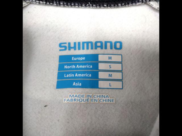 【サイズL】 SHIMANO 長袖ジャージ ブラック×グリーン