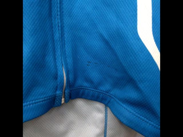 【サイズL】 SHIMANO 半袖サイクルジャージ ブラック×ブルー