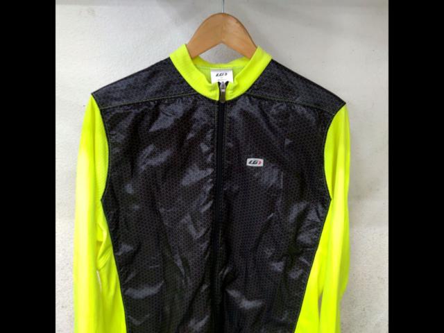 【サイズM】ルイガノ 長袖サイクルジャージ ブラック×イエロー