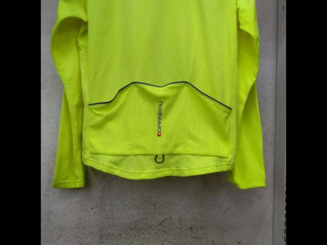 【サイズM】ルイガノ 長袖サイクルジャージ ブラック×イエロー