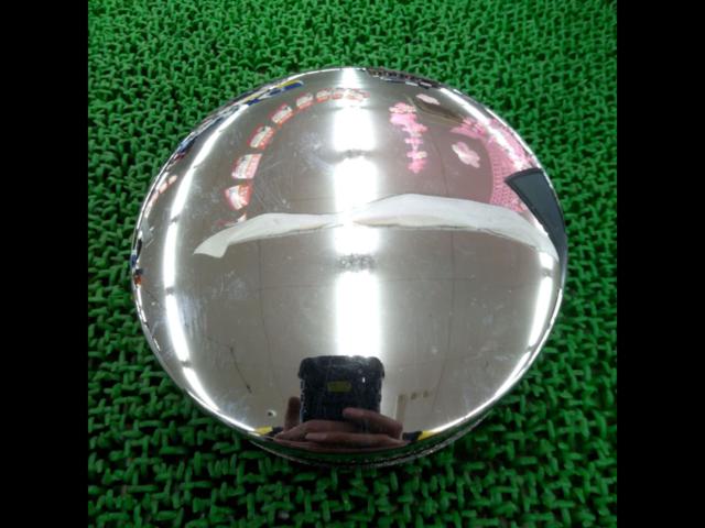 Round air cleaner (unknown manufacturer, with minor defects)
Harley-style ??