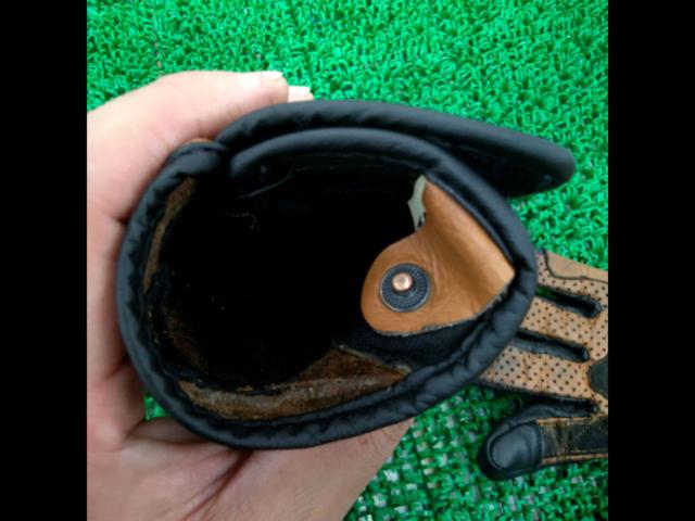 Discounted DAYTONA perforated mesh leather gloves
Size L