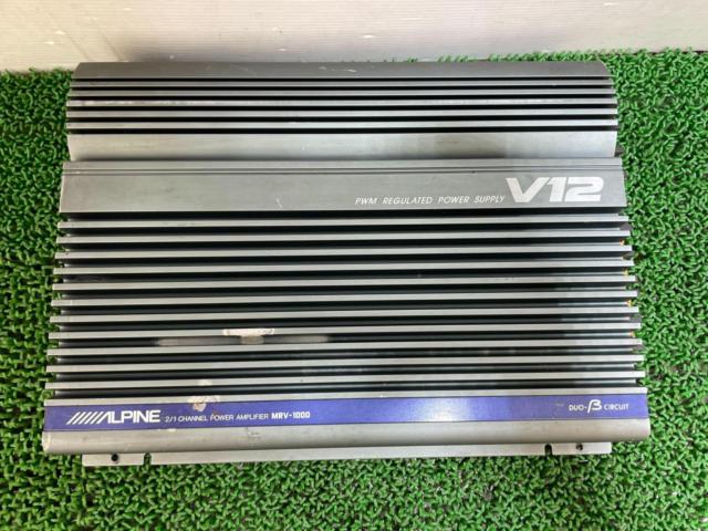 ALPINE
MRV-1000
2ch amplifier