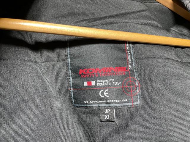 XL size KOMINE
Protect Softshell Winter Parka - IFU
JK-5792