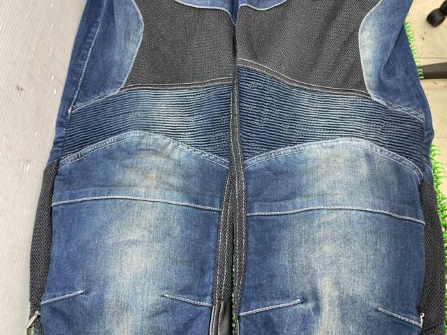 XL size KOMINE
WJ-741S
Superfit Protected Leather Mesh Jeans