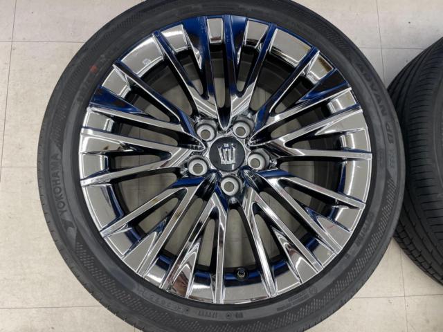 TOYOTA クラウン/220系 Gエグゼクティブ 純正ホイール  + YOKOHAMA ADVAN dB V553 E+