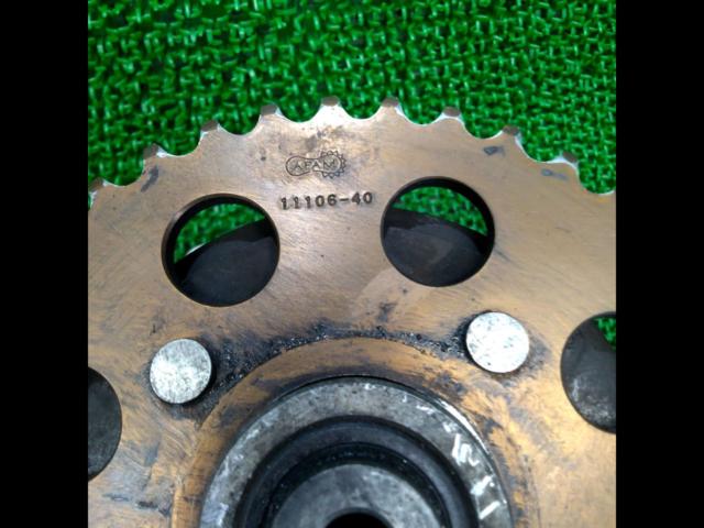 HONDA APE 50 genuine front and rear hub set + TAKEGAWA brake arm