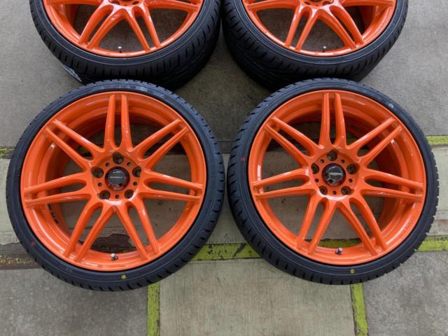 weds
WedsSport
SA-77R
Custom color orange
+
KENDA
KR 20