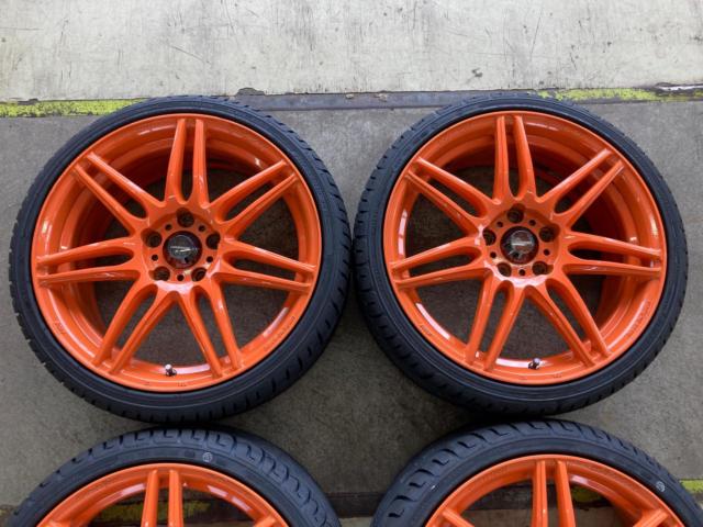weds
WedsSport
SA-77R
Custom color orange
+
KENDA
KR 20